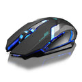 Ninja Dragon Stealth 7 Wireless Silent LED Gaming Professional Mouse